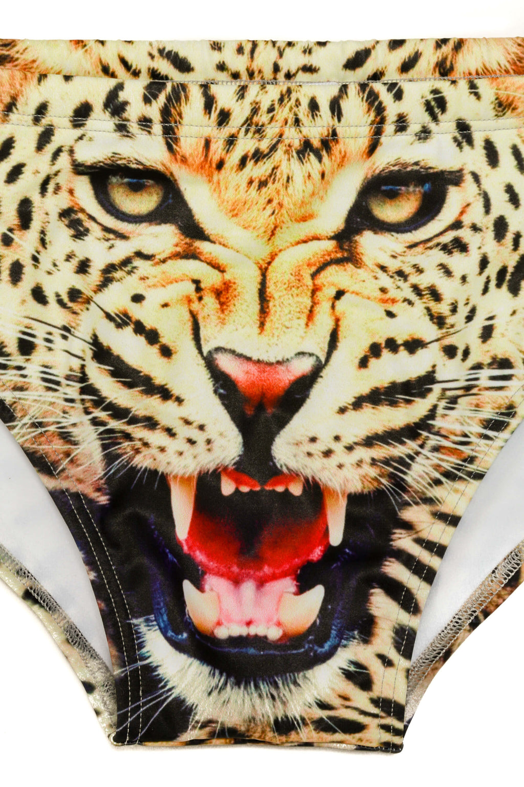 The Endangerous Leopard Print Swim Brief - Shinesty
