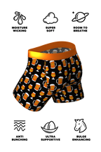 The Jack O Lager | Halloween Beer Ball Hammock® Pouch Underwear With Fly - Shinesty