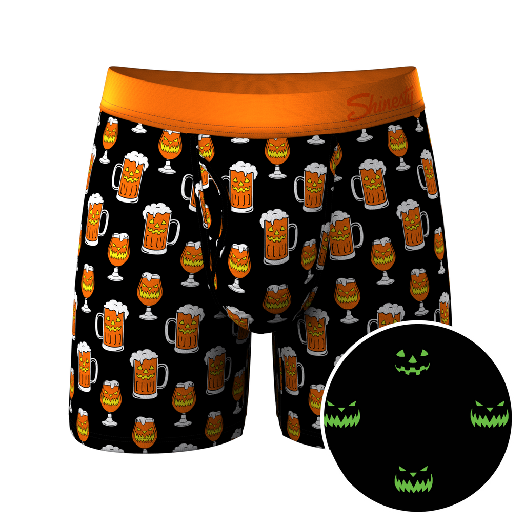 The Jack O Lager | Halloween Beer Ball Hammock® Pouch Underwear With Fly - Shinesty