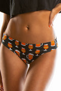 The Jack O Lager | Glow In The Dark Halloween Beer Modal Bikini Underwear - Shinesty