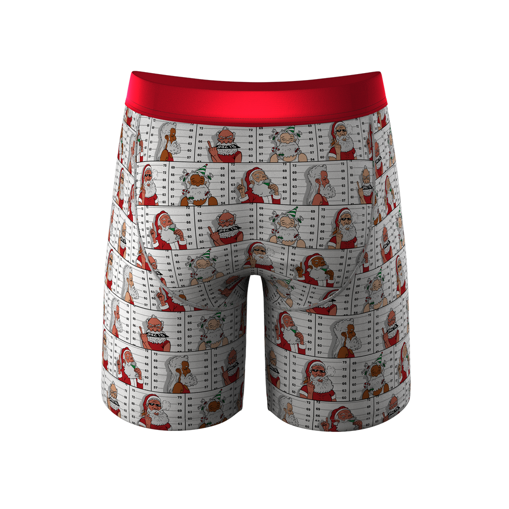 The Jailbird | Mugshot Ball Hammock® Boxer - Long Leg - Shinesty