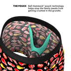 The Juicy Loins | Meat Ball Hammock® Pouch Underwear With Fly - Shinesty