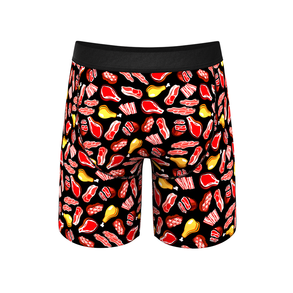 The Juicy Loins | Meat Ball Hammock® Boxer - Long Leg - Shinesty