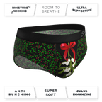 The Kiss Me There | Mistletoe Ball Hammock® Pouch Underwear Briefs - Shinesty