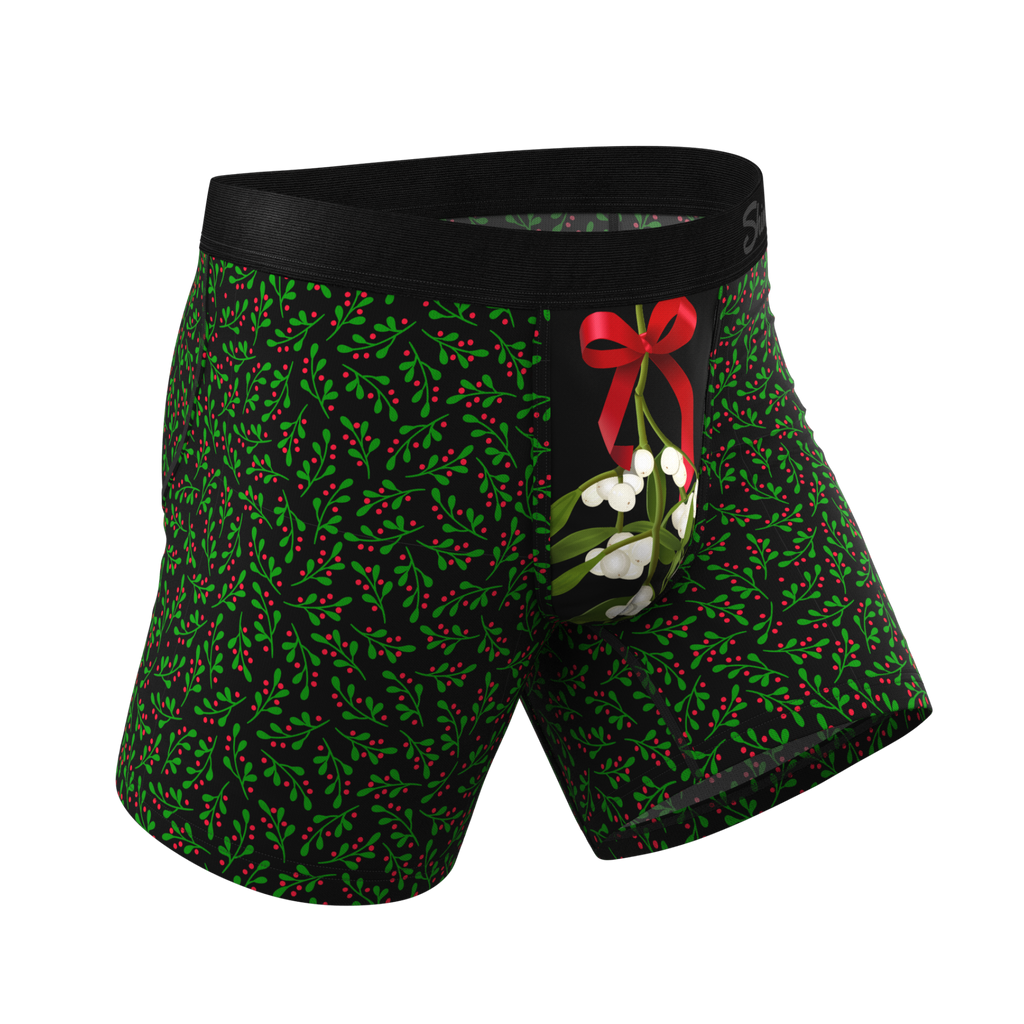 The Kiss Me There | Mistletoe Ball Hammock® Pouch Underwear - Shinesty