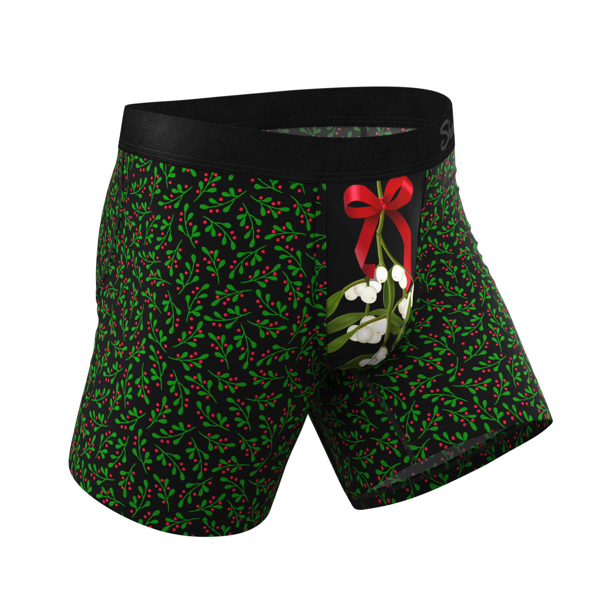 The Kiss Me There | Mistletoe Ball Hammock® Pouch Underwear - Shinesty