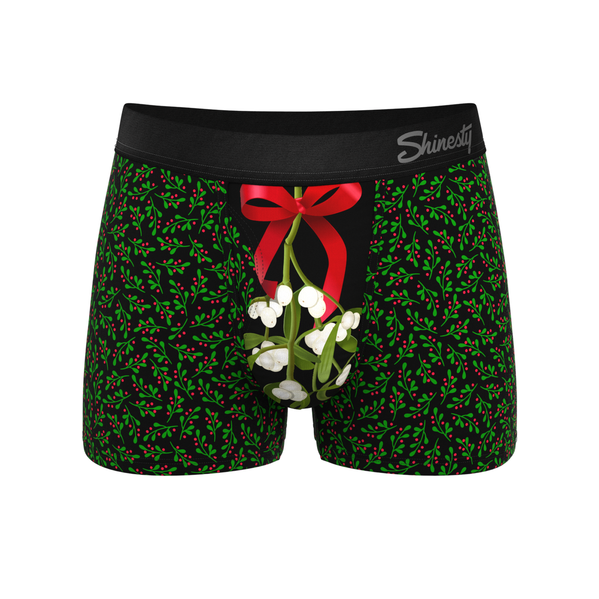 The Kiss Me There | Mistletoe Ball Hammock® Pouch Trunks Underwear - Shinesty