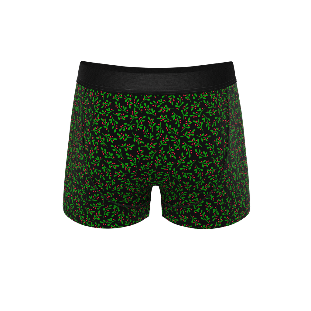 The Kiss Me There | Mistletoe Ball Hammock® Pouch Trunks Underwear - Shinesty