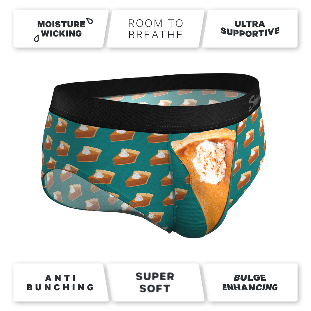 The Last Course | Pumpkin Pie Ball Hammock® Pouch Underwear Briefs - Shinesty