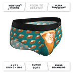 The Last Course | Pumpkin Pie Ball Hammock® Pouch Underwear Briefs - Shinesty