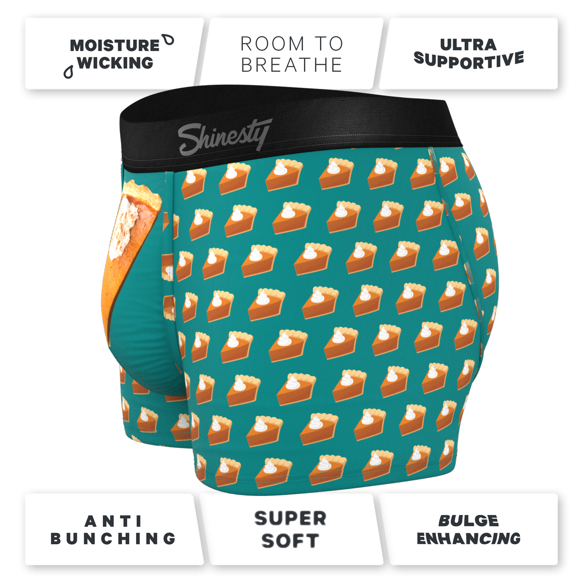 The Last Course | Pumpkin Pie Ball Hammock® Pouch Trunks Underwear - Shinesty