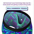 The Le Tootski | Geometric paradICE™ Cooling Ball Hammock® Pouch Underwear - Shinesty