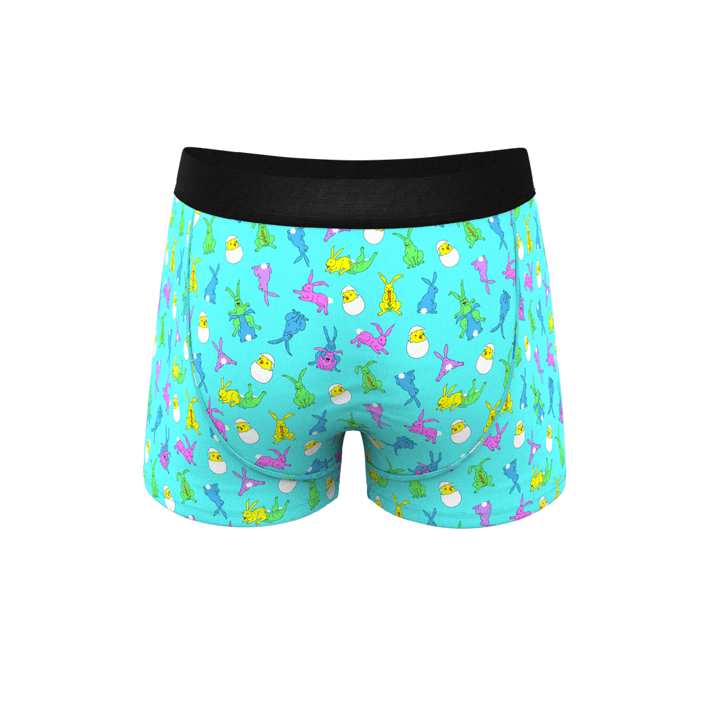 The Like Rabbits | Easter Animals Ball Hammock Pouch Trunk Underwear - Shinesty