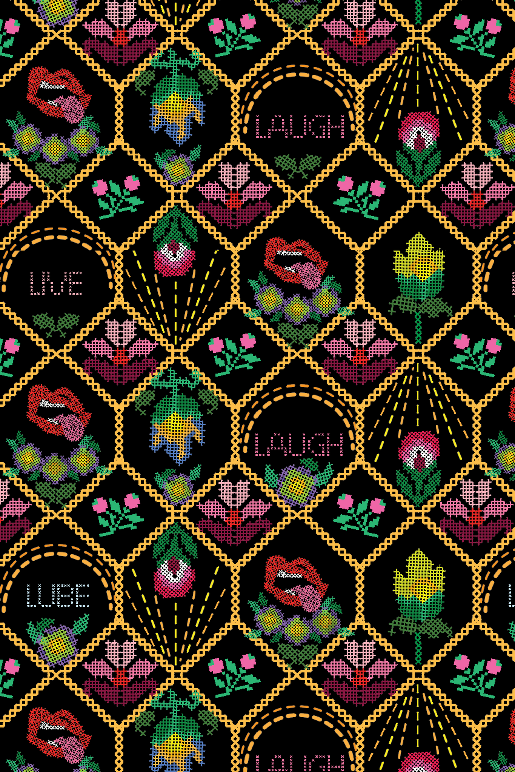 The Live Laugh Lube | Western Floral Pattern Cheeky Underwear - Shinesty
