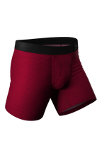 The Mars Landing | Red Space Dye Ball Hammock® Boxer Briefs - Shinesty