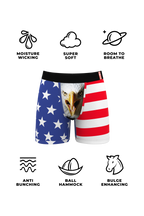 Let Freedom Ring | The Mascot Cheeky Undies, Bralette and Ball Hammock® Boxer Pack - Shinesty