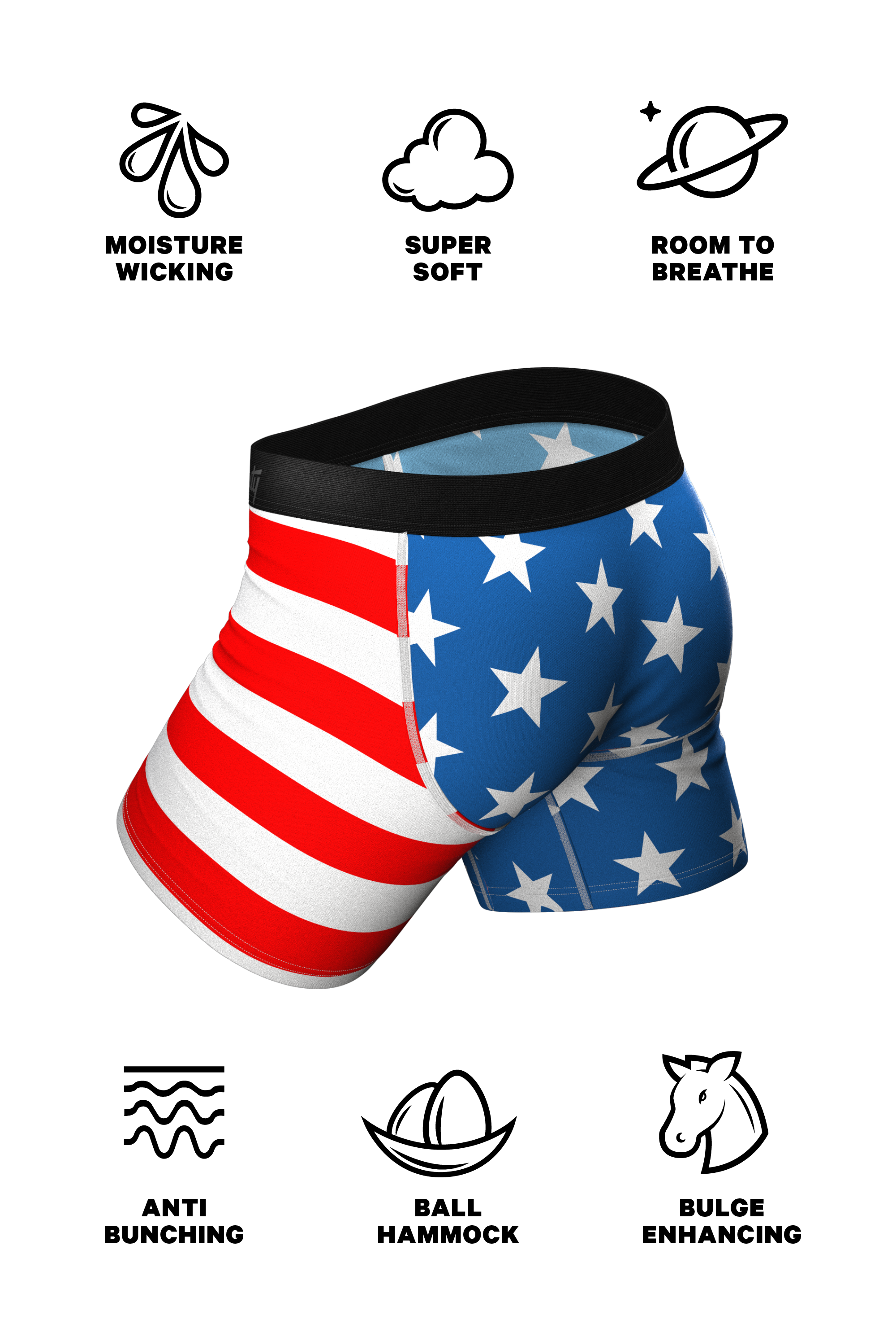 The Mascot | USA Ball Hammock® Couples Matching 2 Pack - Shinesty