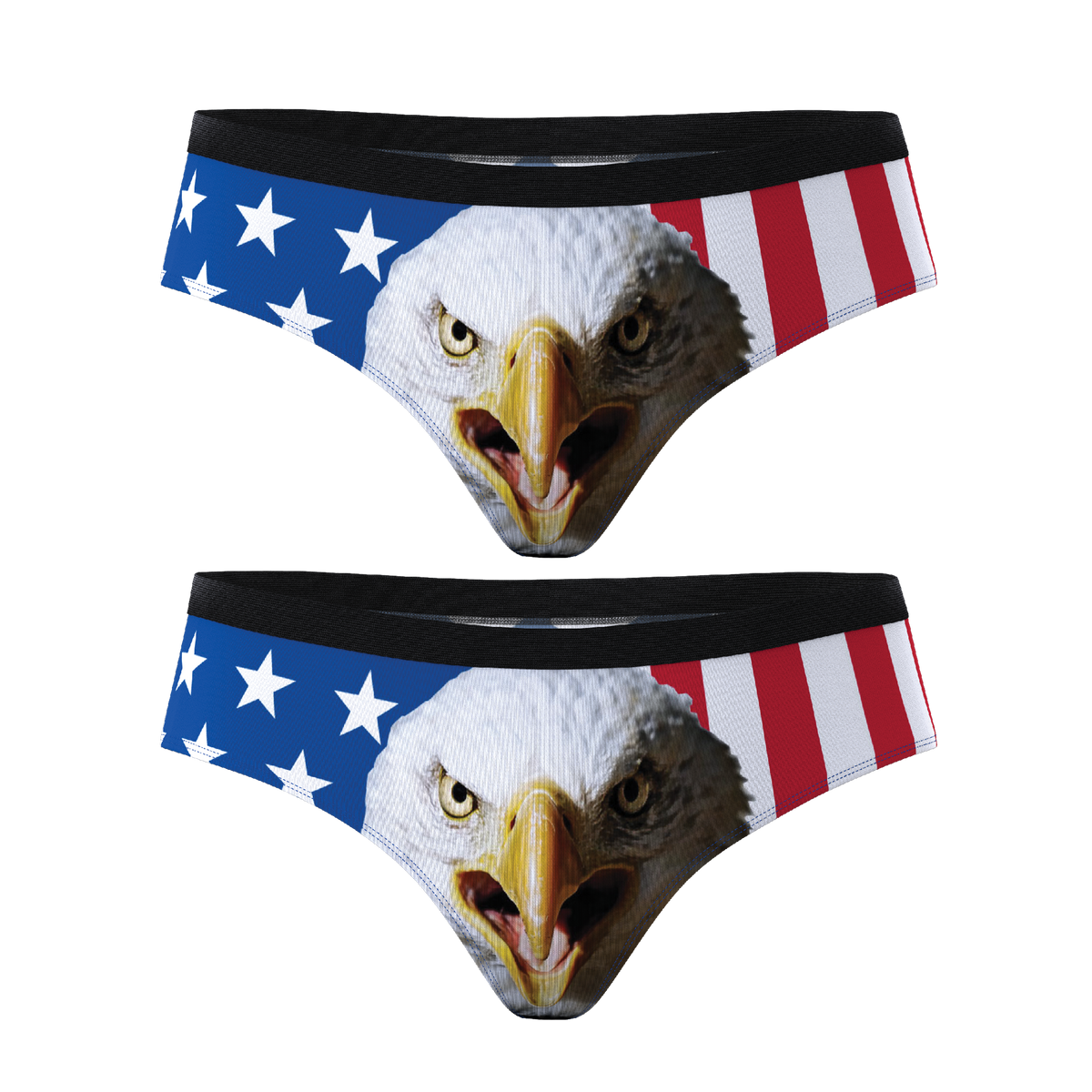 The Mascot | USA Cheeky Underwear Couples Matching 2 Pack - Shinesty
