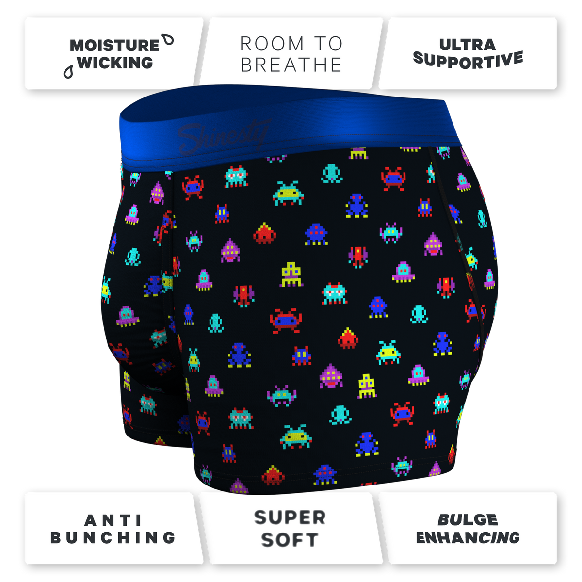 The Master Blaster | Video Game Ball Hammock® Pouch Trunks Underwear - Shinesty
