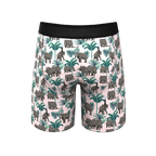 The Maximus | Tropical Elephant Ball Hammock® Boxer - Long Leg - Shinesty