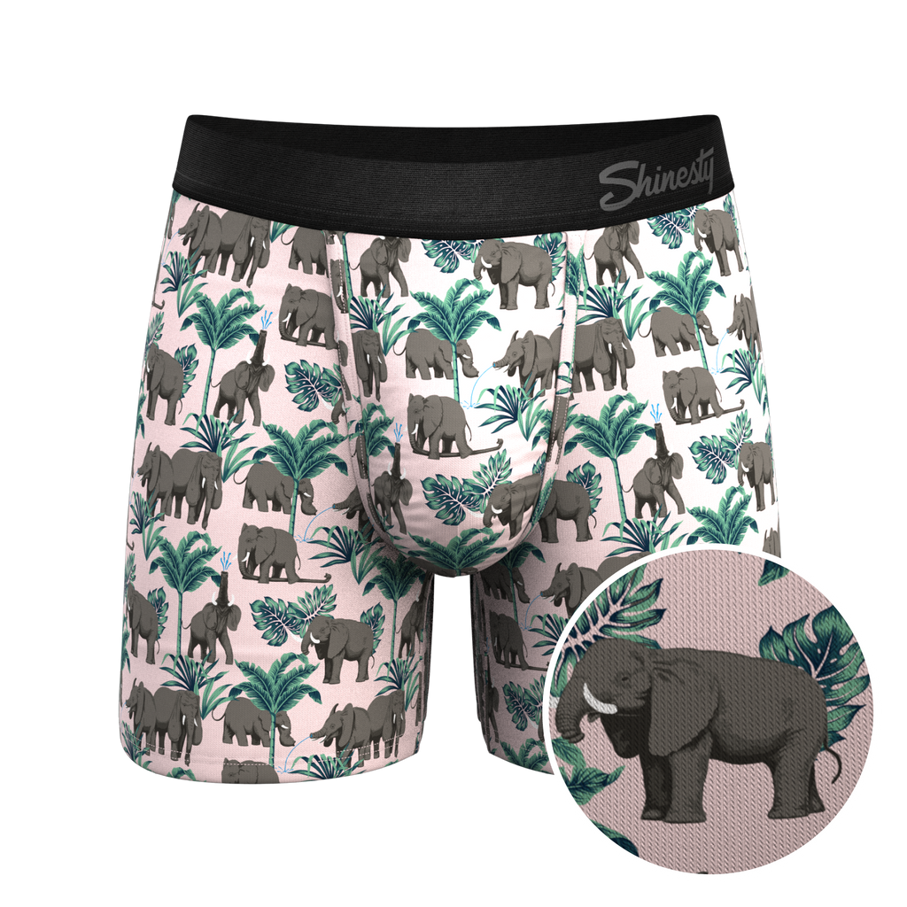 The Maximus | Tropical Elephant Ball Hammock® Pouch Underwear - Shinesty
