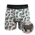 The Maximus | Tropical Elephant Ball Hammock® Pouch Underwear - Shinesty