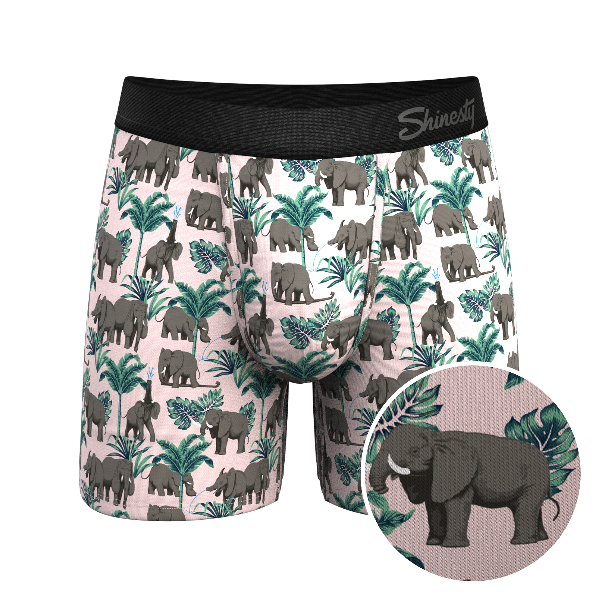The Maximus | Tropical Elephant Ball Hammock® Pouch Underwear - Shinesty
