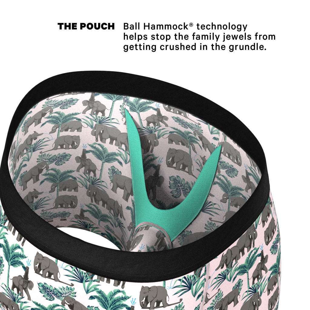 The Maximus | Tropical Elephant Ball Hammock® Pouch Underwear - Shinesty