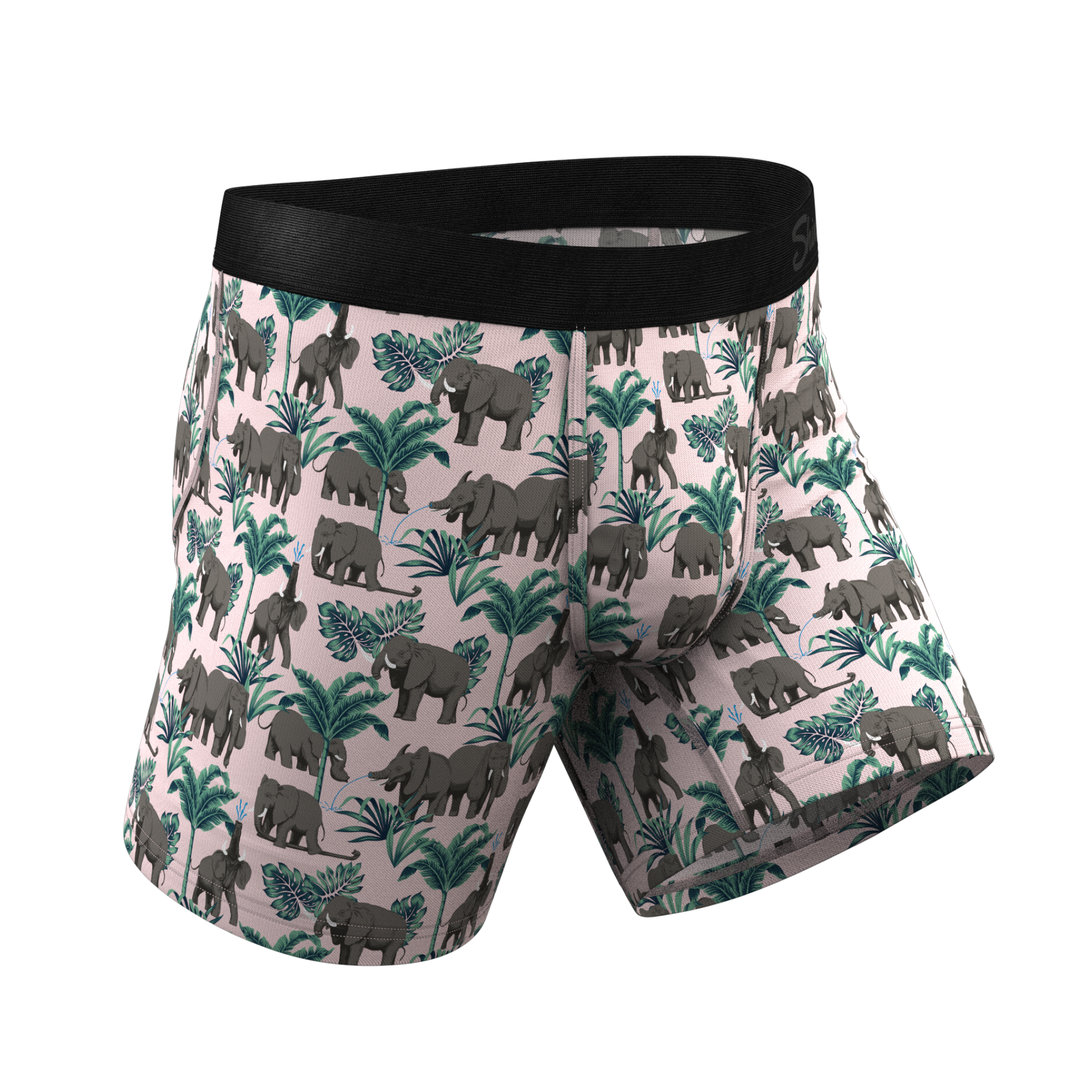 The Maximus | Tropical Elephant Ball Hammock® Pouch Underwear - Shinesty