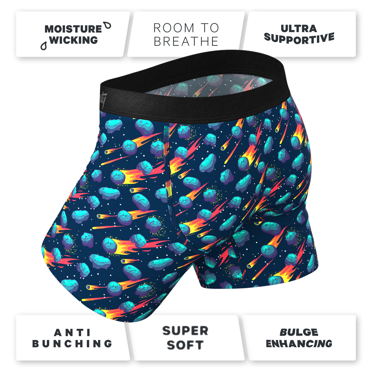The Meateorite | Asteroid Ball Hammock® Pouch Underwear - Shinesty