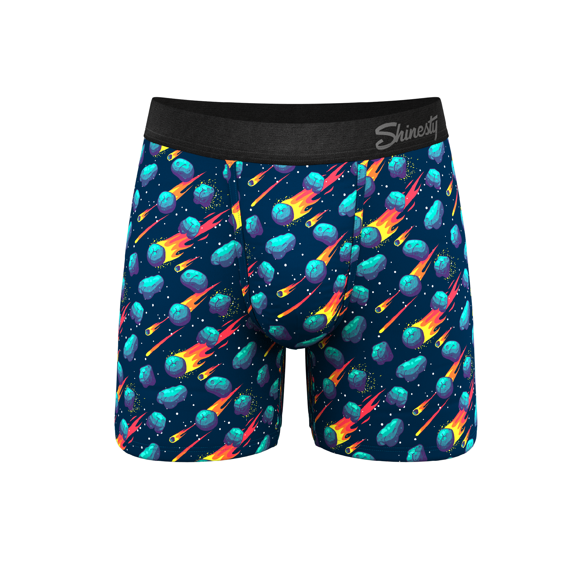 The Meateorite | Asteroid Ball Hammock® Pouch Underwear With Fly - Shinesty