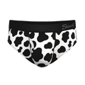 The Milk Me | Cow Print Ball Hammock® Pouch Underwear Briefs - Shinesty