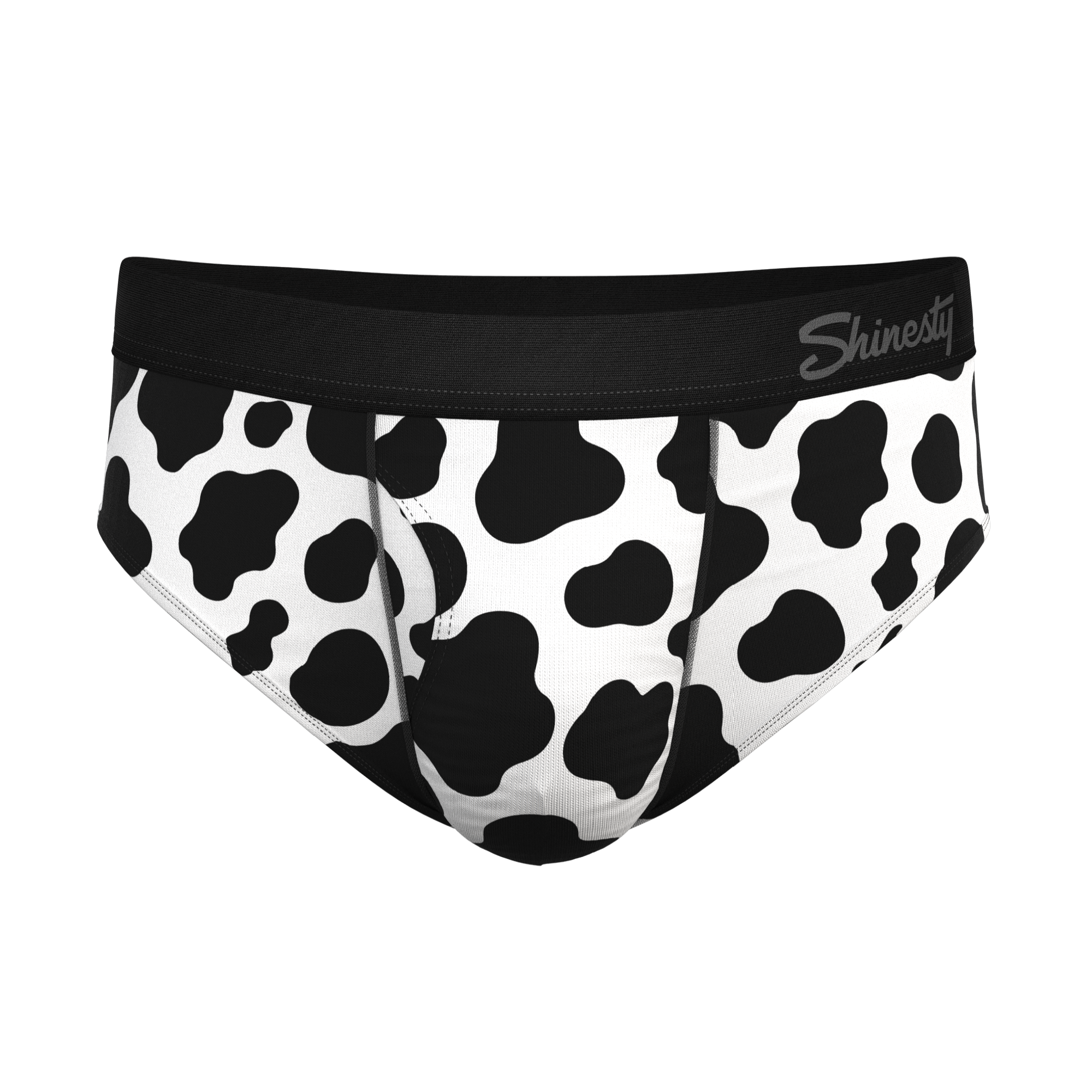 The Milk Me | Cow Print Ball Hammock® Pouch Underwear Briefs - Shinesty