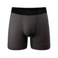 The Coal Miner | Dark Gray Ball Hammock® Pouch Underwear - Shinesty