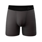 The Coal Miner | Dark Gray Ball Hammock® Pouch Underwear - Shinesty