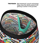 The Mixtape | Cassette Tapes Ball Hammock® Boxer - Long Leg - Shinesty