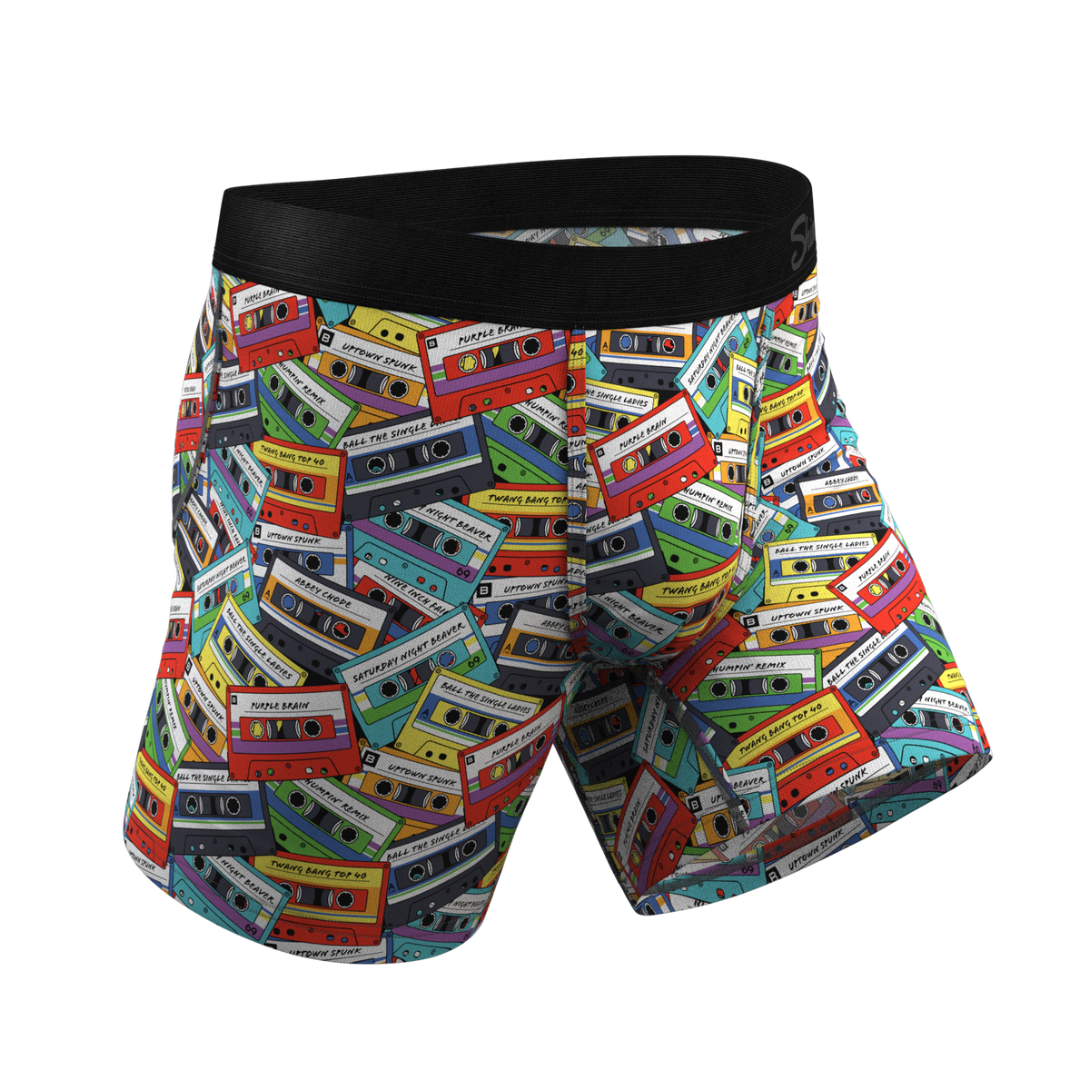 The Mixtape | Cassette Tapes Ball Hammock® Pouch Underwear - Shinesty