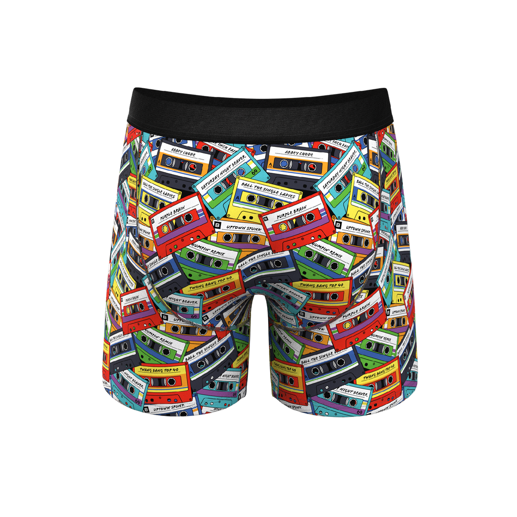 The Mixtape | Cassette Tapes Ball Hammock® Pouch Underwear - Shinesty