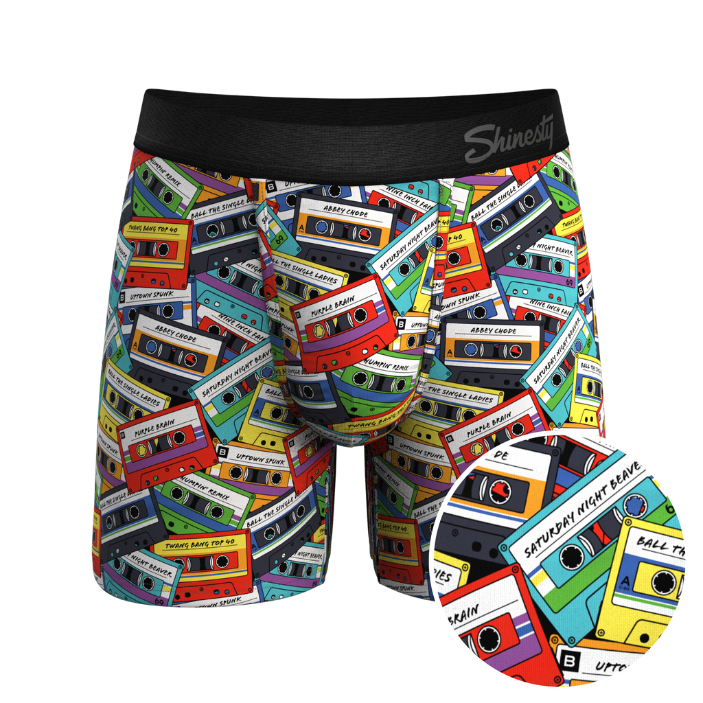 The Mixtape | Cassette Tapes Ball Hammock® Pouch Underwear - Shinesty