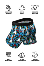 The Monster Smash | Halloween Ball Hammock® Boxers With Fly - Shinesty