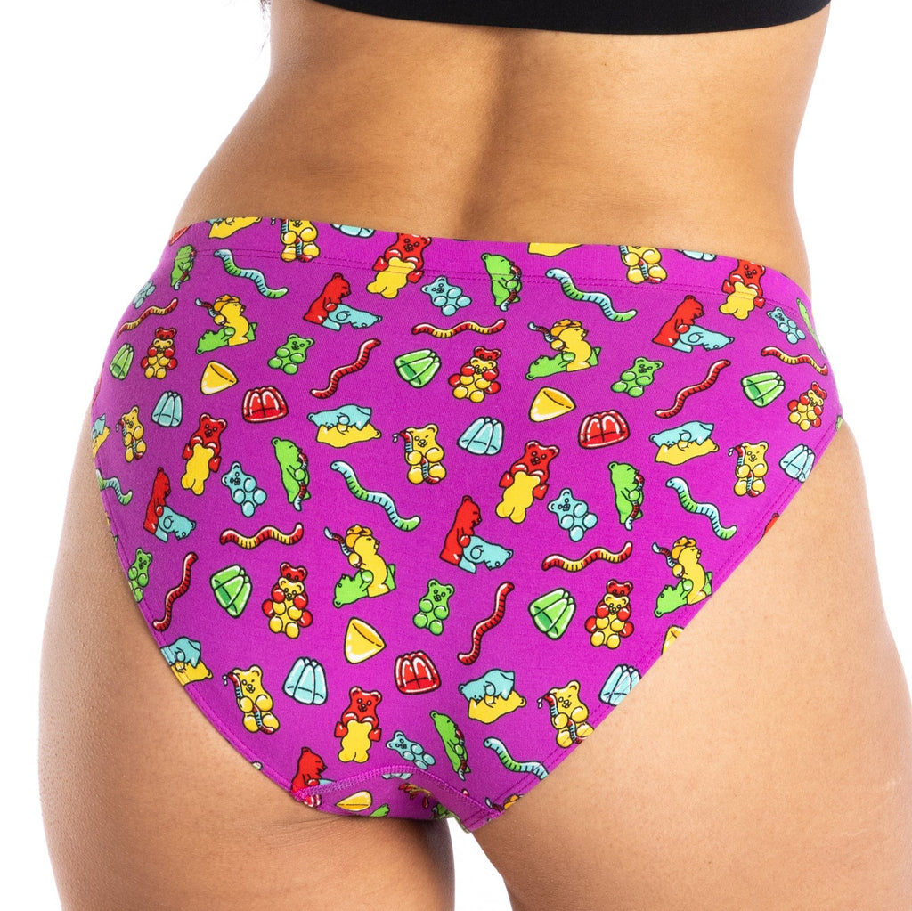 The Naughty Bears | Gummy Bear Modal Bikini Underwear - Shinesty