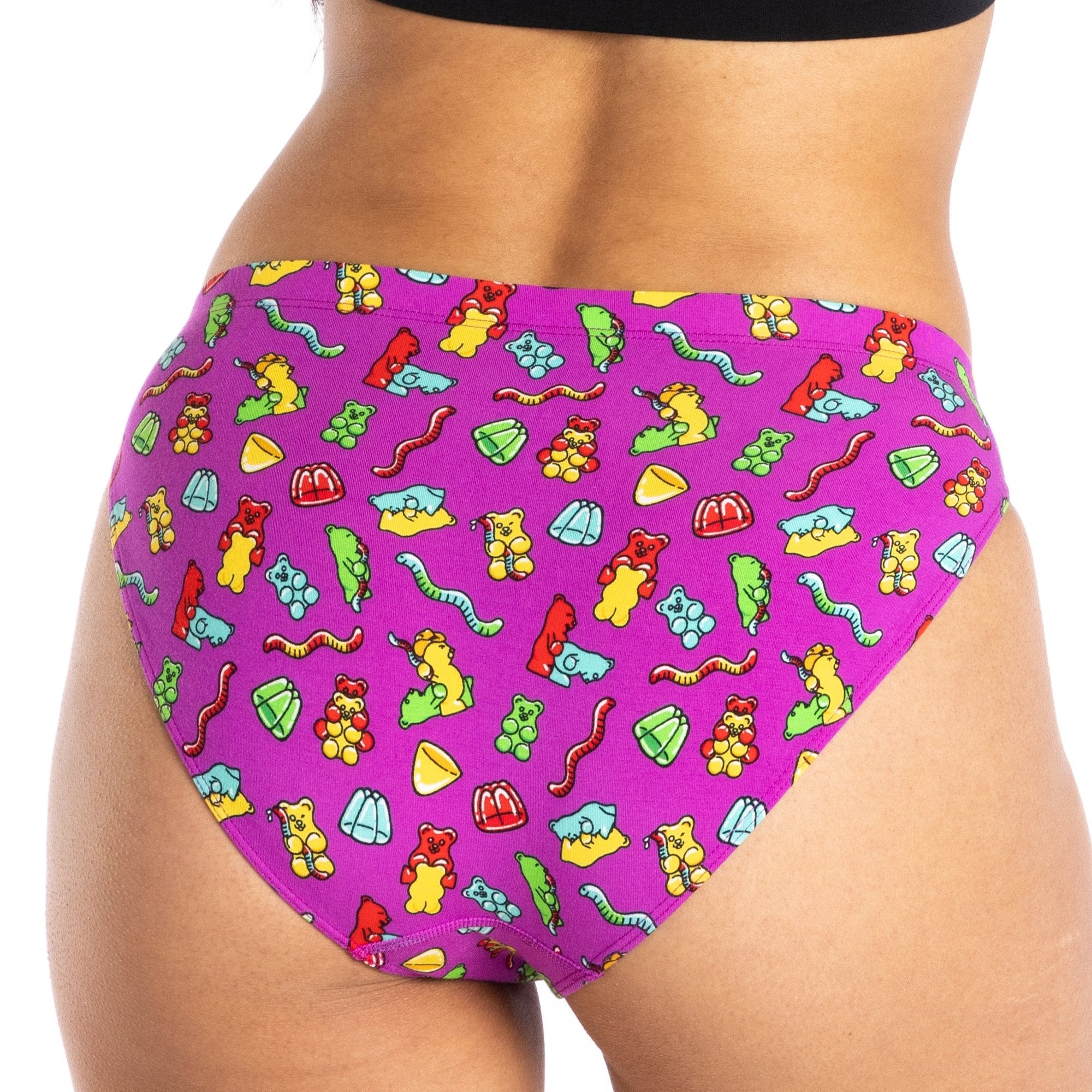 The Naughty Bears | Gummy Bear Modal Bikini Underwear - Shinesty
