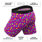 The Naughty Bears | Gummy Bear Ball Hammock® Boxer - Long Leg - Shinesty