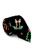 The Naughty Neon Noel | Neon Lights Christmas Tie - Shinesty