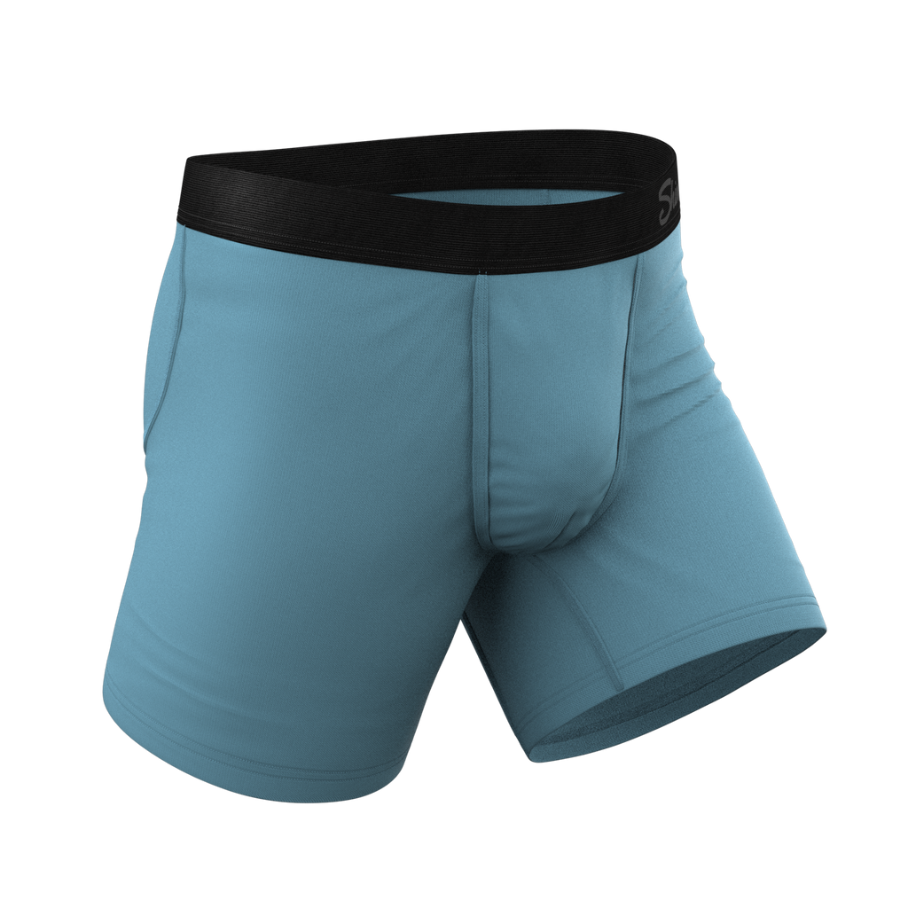 The Neptune | Slate Blue Ball Hammock® Pouch Underwear - Shinesty