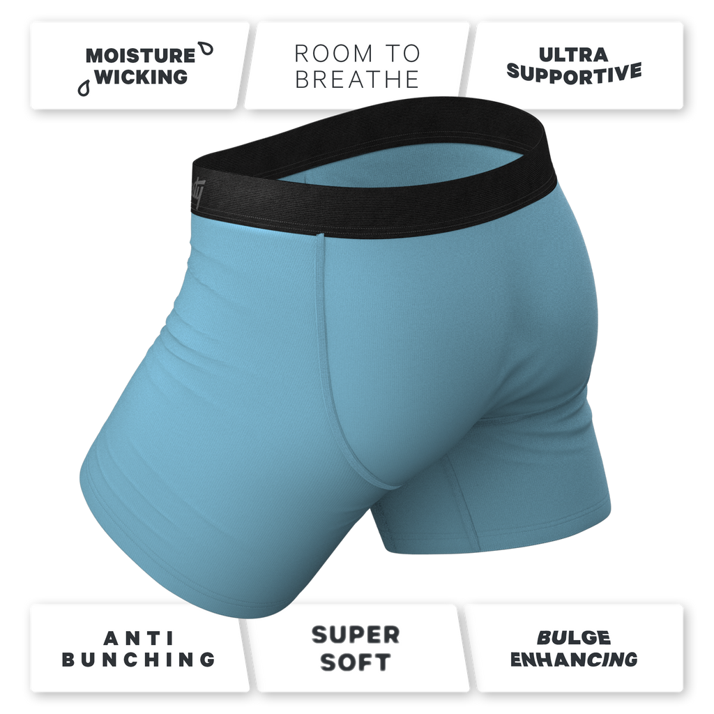 The Neptune | Slate Blue Ball Hammock® Pouch Underwear - Shinesty