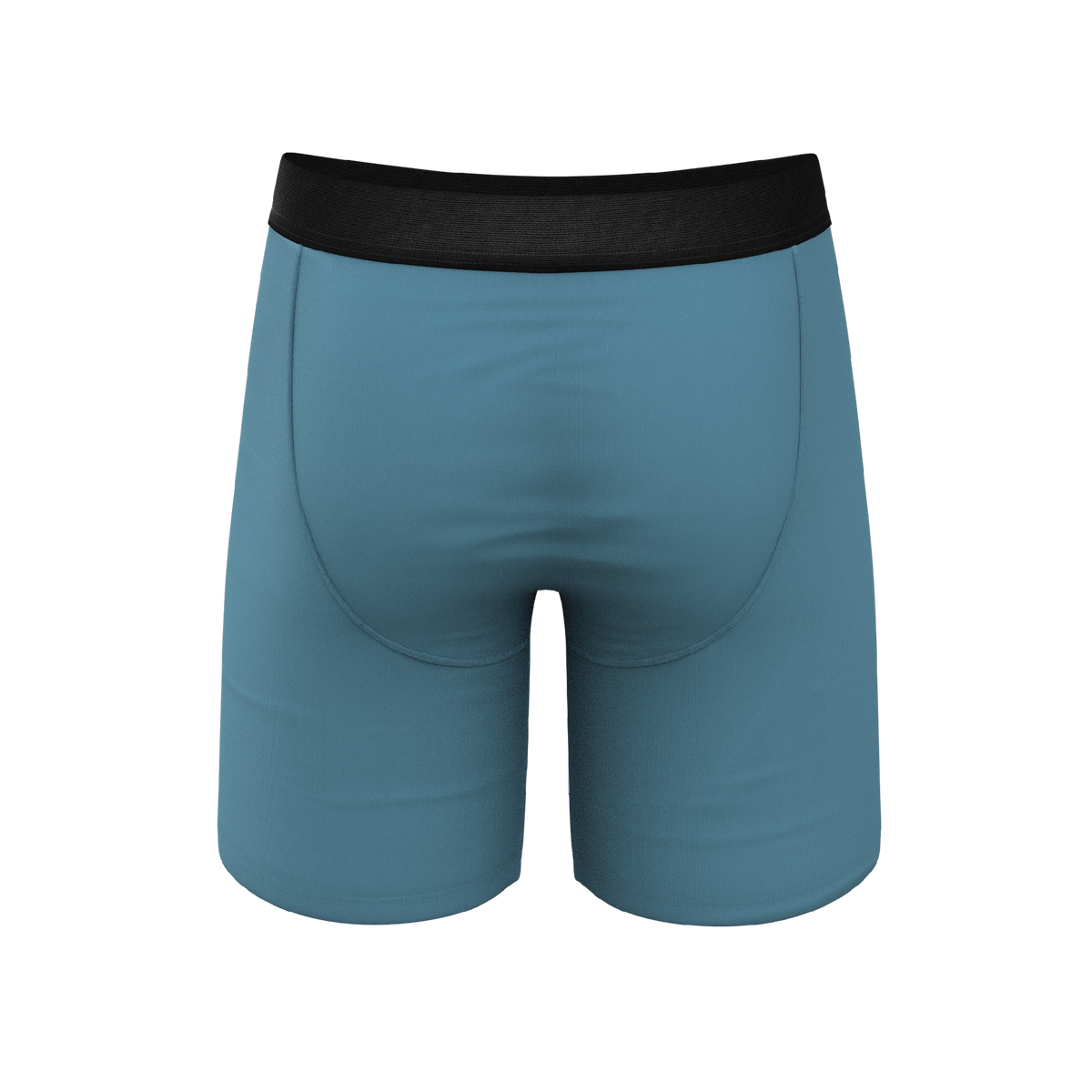 The Neptune | Slate Blue Ball Hammock® Boxer - Long Leg - Shinesty