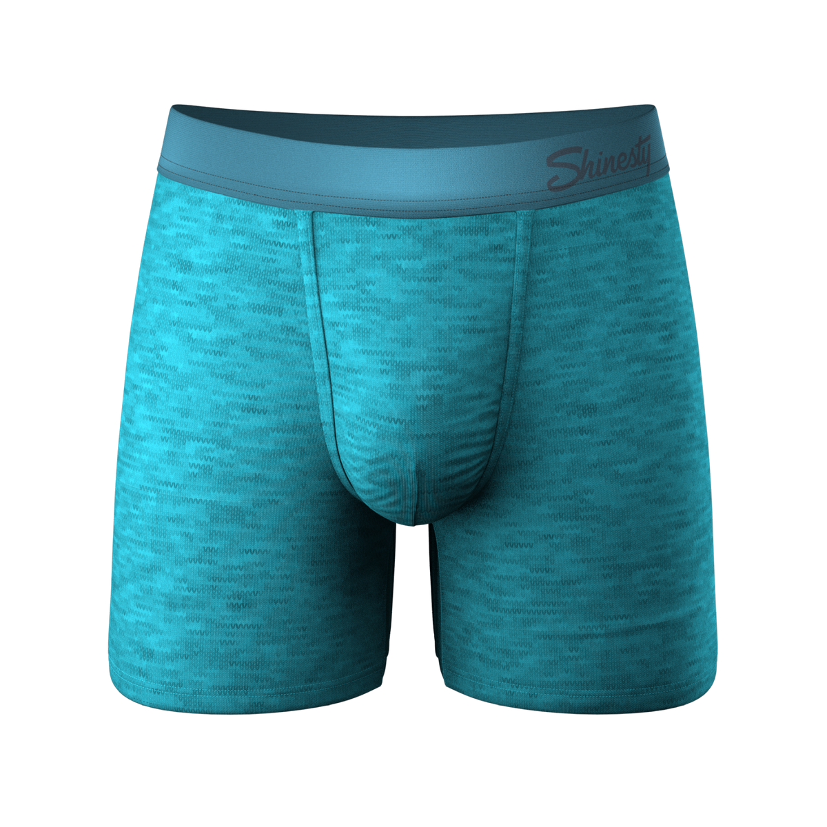 The Nerves of Teal | Teal Heather Ball Hammock® Pouch Underwear - Shinesty