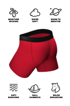 The Nutcrack-Him | Holiday Ball Hammock® Pouch Underwear With Fly - Shinesty