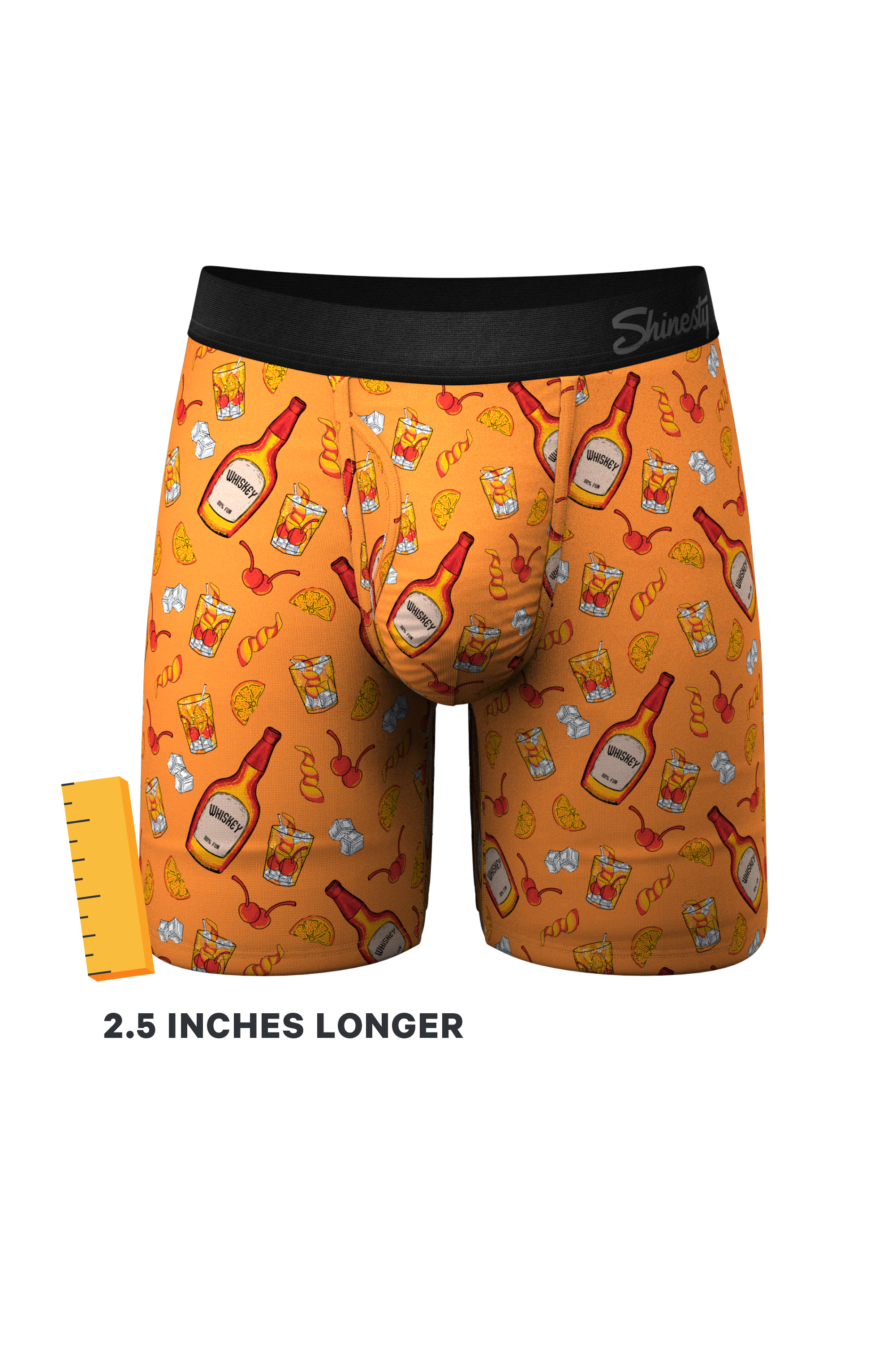 The Old Fashioned | Whiskey Ball Hammock® Boxer - Long Leg - Shinesty
